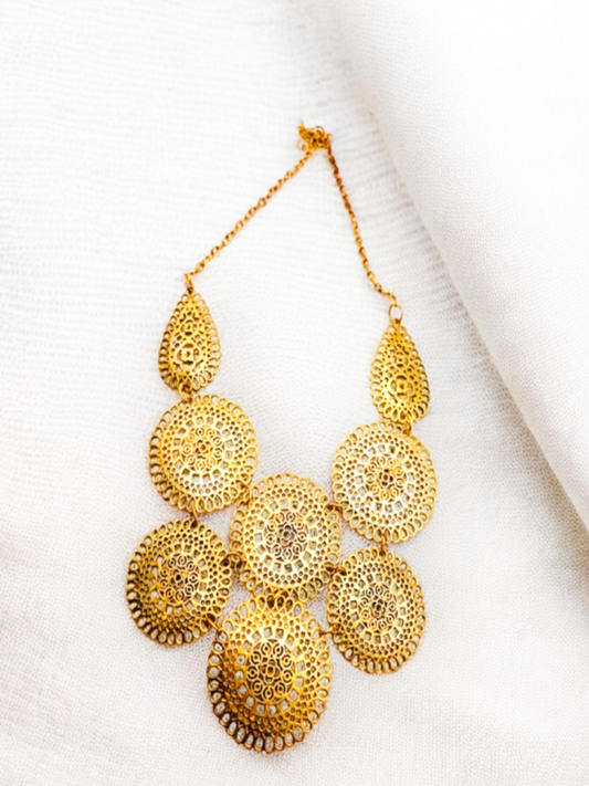 Vintage Ethnic Hollow Necklace