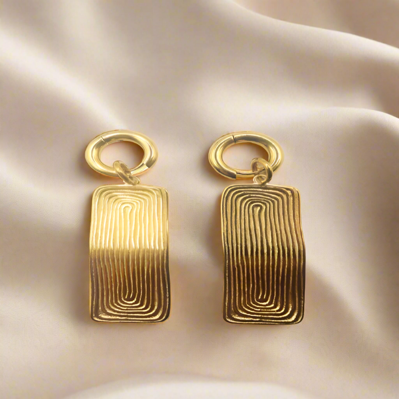 Nora Gold Thread Earrings