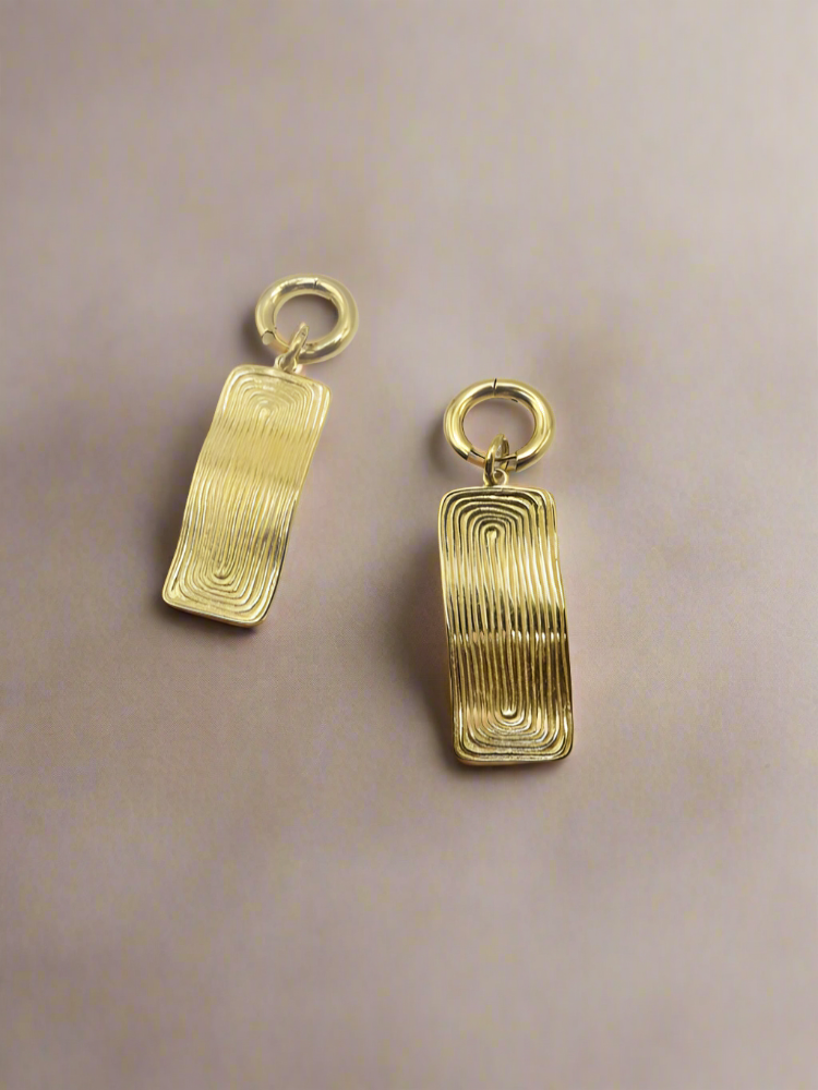 Nora Gold Thread Earrings